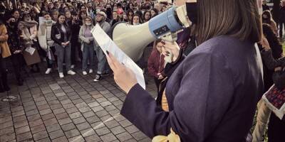 Une manifestation à Nice pour dénoncer la tragédie permanente des violences faites aux femmes