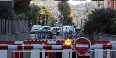 Gros bouchons dans le centre de Nice suite à la fermeture du tunnel du Paillon à cause d'un incident technique