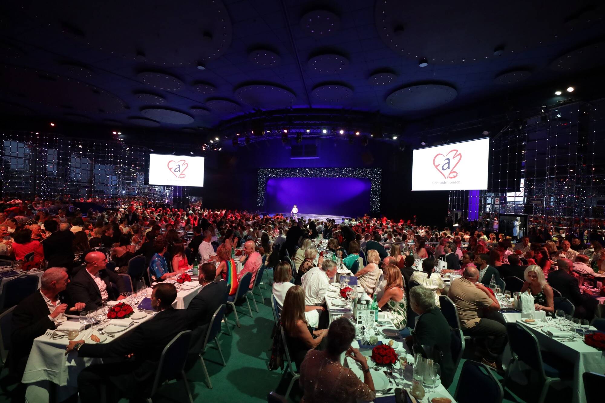Un hommage à Michael Jackson au Gala Fight Aids à Monaco