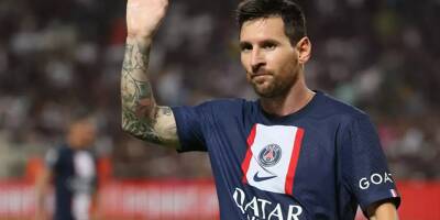 Le PSG officialise le départ de Lionel Messi