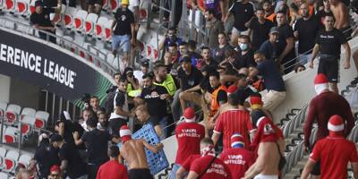 Affrontements lors du match Nice-Cologne: l'ultra parisien qui avait chuté de la tribune a été condamné
