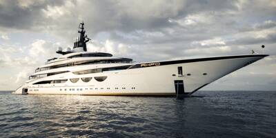 Elu yacht de l'année en 2023, il est en vente pour plusieurs centaines de millions d'euros: le navire Ahpo mouille du côté de Saint-Tropez ce lundi