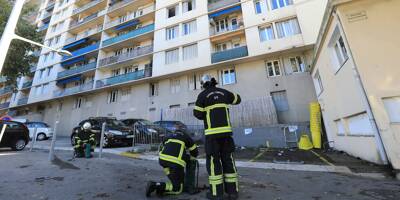 Un mort et un blessé grave dans l'incendie d'un immeuble à Nice: le point à la mi-journée