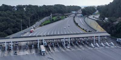 De forts ralentissements sur l'A8 dans le sens Italie-France rendent le trafic difficile autour de Nice, ce vendredi soir
