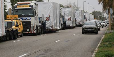 Convoi exceptionnel qui bloque la circulation à Nice: voici comment l'éviter pour ne pas devenir dingue