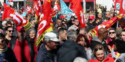 Grève du 15 mars: 12.000 manifestants à Nice, 8.000 à Toulon, un accord trouvé en commission mixte paritaire... revivez la journée