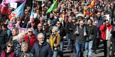 Réforme des retraites: les chiffres de la mobilisation dans les Alpes-Maritimes et le Var, ce samedi 11 mars