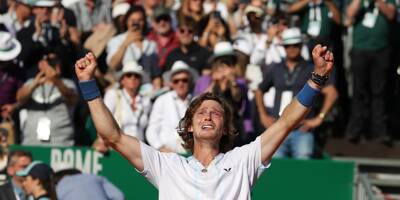 Tennis: Andrey Rublev s'impose à Monte-Carlo