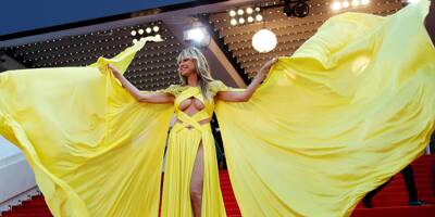 Le petit accident de robe d'Heidi Klum sur le tapis rouge de Cannes, elle en dévoile plus que prévu