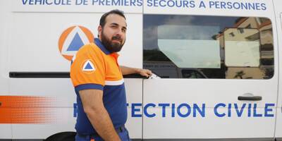 Jérémy Crunchant, directeur bénévole de la Protection civile azuréenne: 