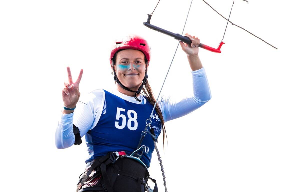 La Varoise Lauriane Nolot championne du monde de kitefoil aux Pays-Bas