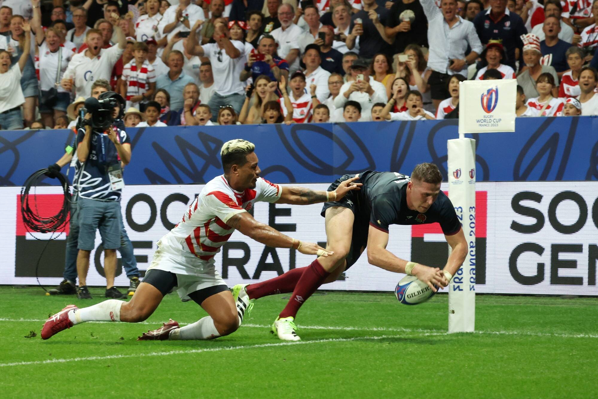 Mondial-2023: l'Angleterre prend une option sur les quarts en battant le Japon 34-12 à Nice