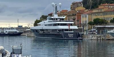 Ce yacht appartenant à un milliardaire ukrainien est toujours au mouillage à Nice depuis plusieurs semaines