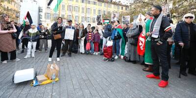 Le dixième rassemblement pour la paix à Gaza s'est tenu ce samedi à Nice