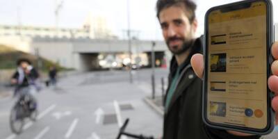Comment cette appli citoyenne veut améliorer la vie des cyclistes et piétons à Nice