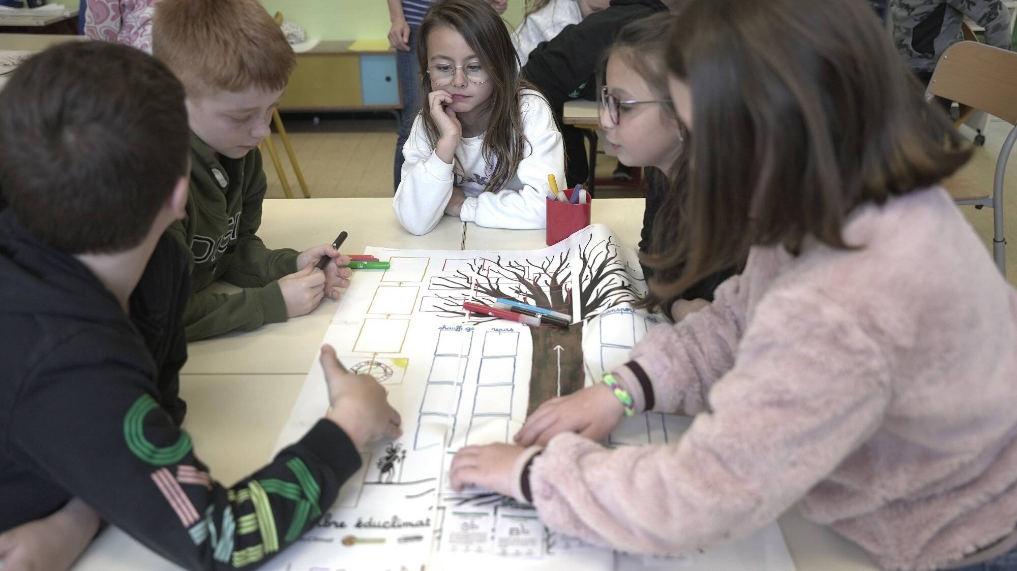 Comment cet atelier fait prendre conscience de l'urgence climatique aux écoliers