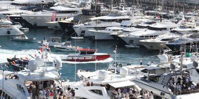 Les images impressionnantes du bateau pneumatique échoué sur un ponton pendant le Grand Prix de Monaco