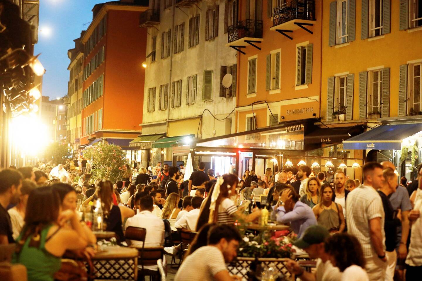 La Saint Patrick est célébrée place du Pin à Nice lundi 17 mars 2025 