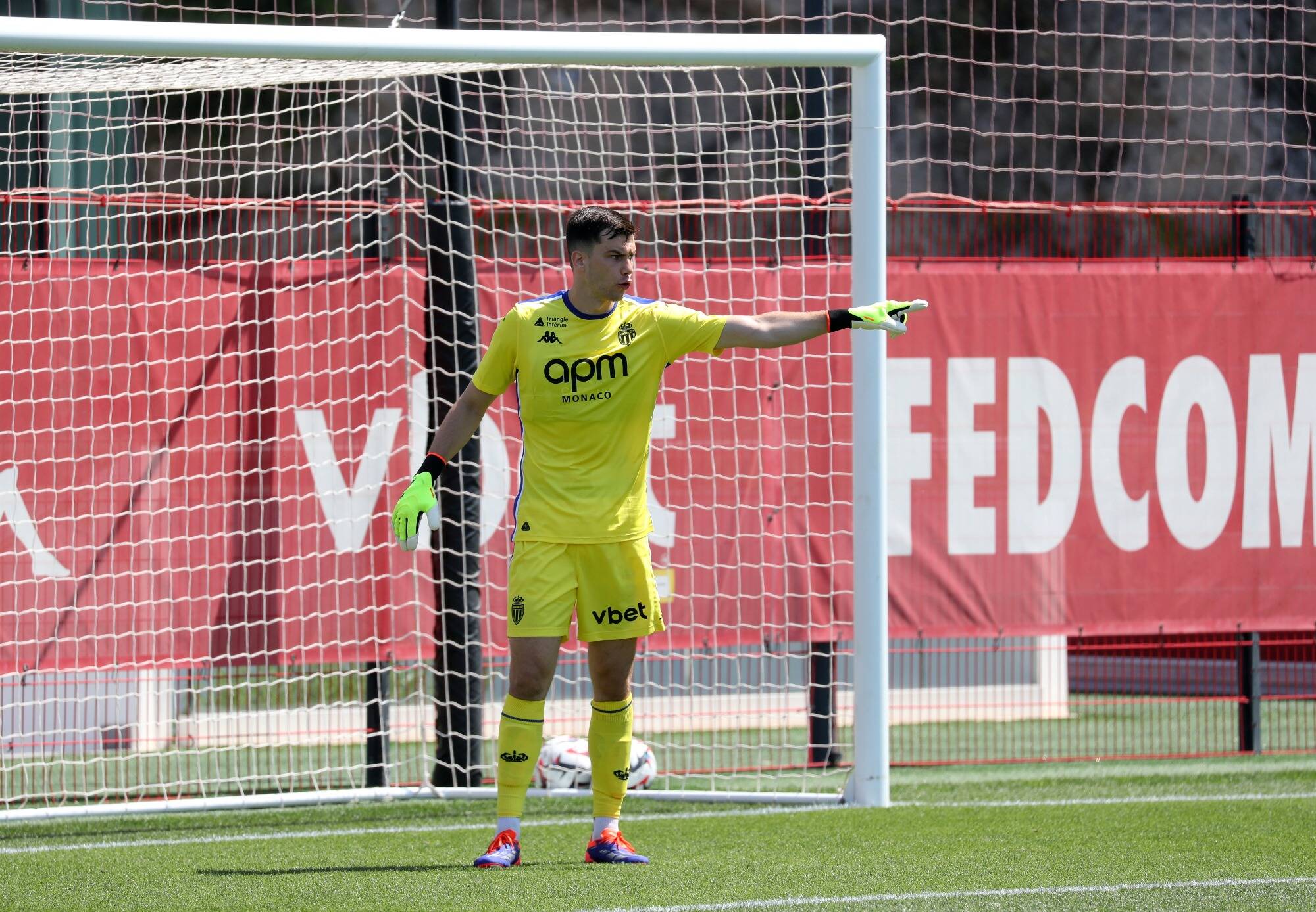 Radoslaw Majecki dans le retour du groupe de l'AS Monaco pour le déplacement à Zagreb mercredi soir