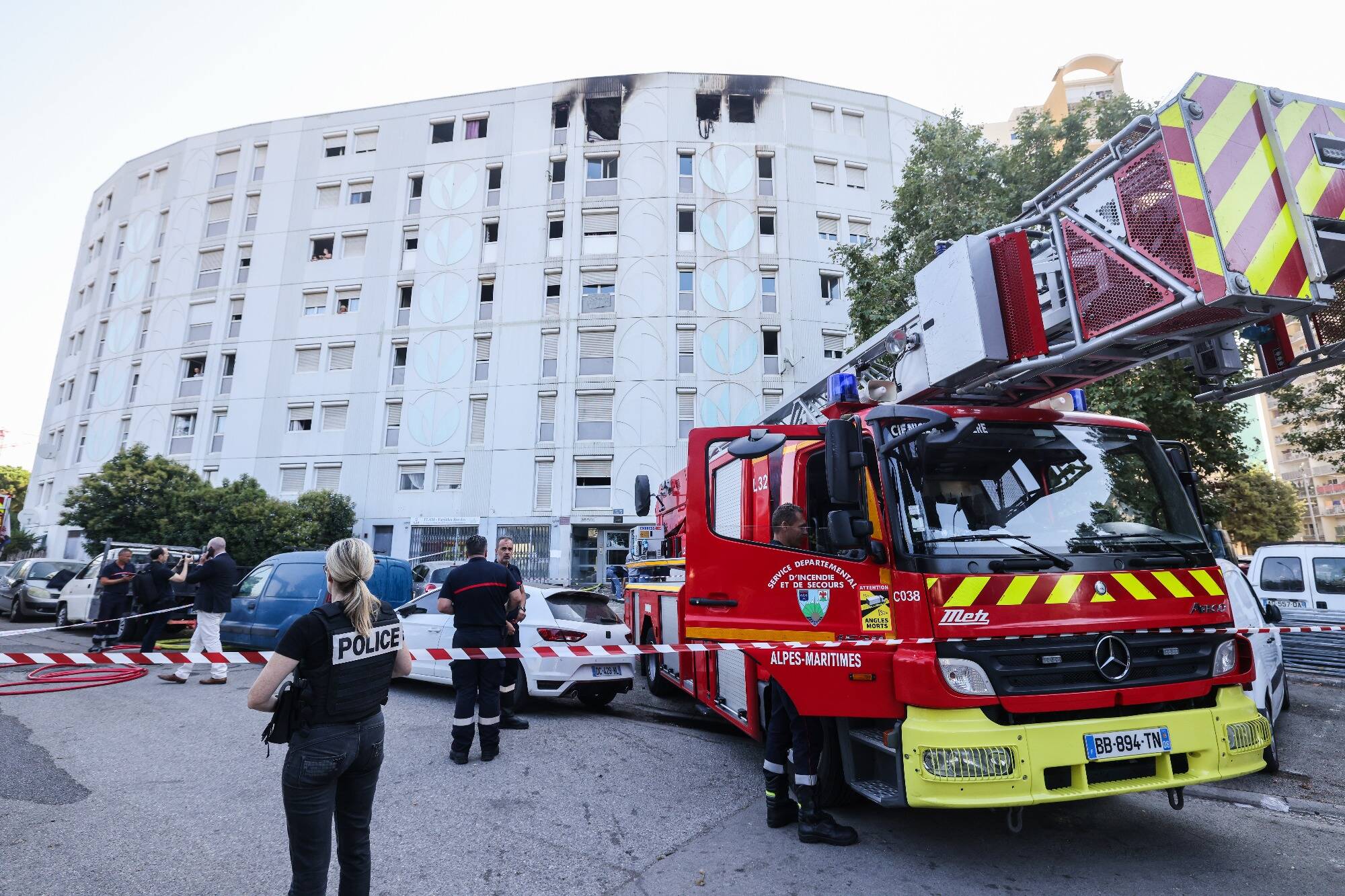 Incendie mortel dans le quartier des Moulins à Nice: une personne interpellée et placée en garde à vue