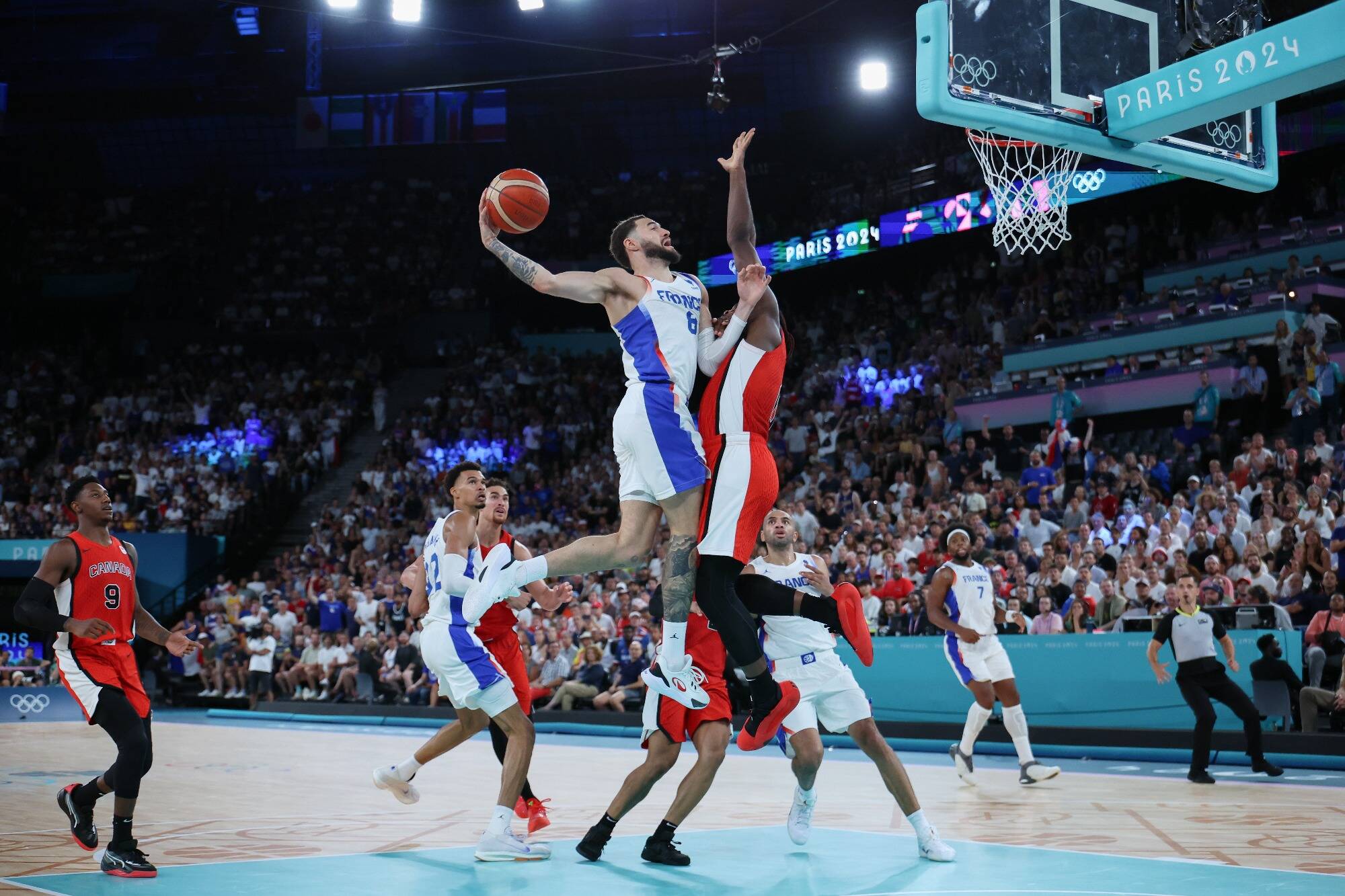 Cordinier, Cabarrot, Strazel et Okobo... L'équipe de France avec ses Antibois et les deux joueurs de l'AS Monaco pour l'Euro de basket