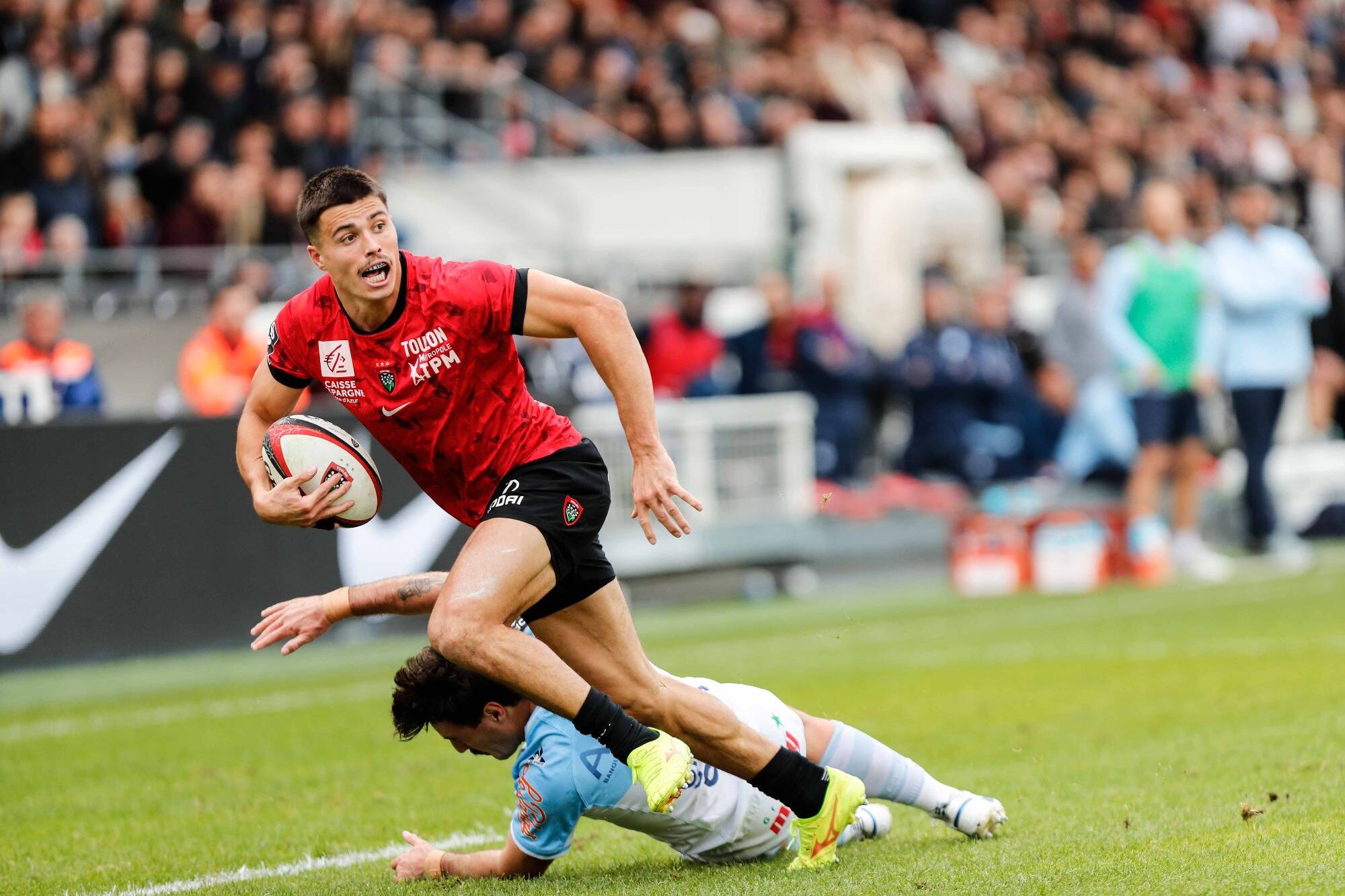 Le RCT était parti à cent à l'heure (17-13 à la mi-temps)