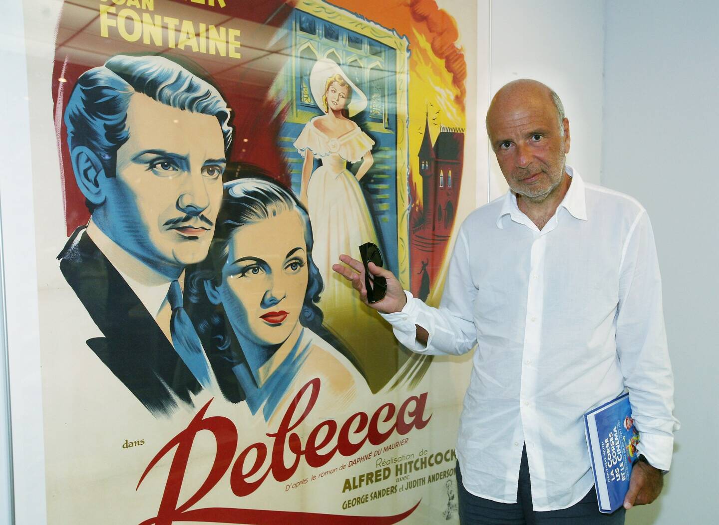 Le producteur Alain Sarde, en 2008, à Porto Vecchio. 