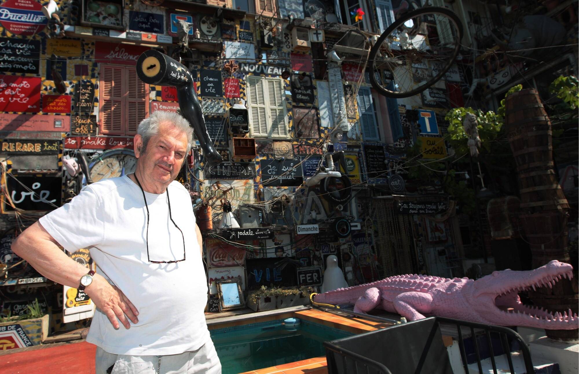 "Je l'aimais et l'admirais", "un personnage plein de fantaisie"... Vos hommages à l'artiste niçois Ben après son décès brutal