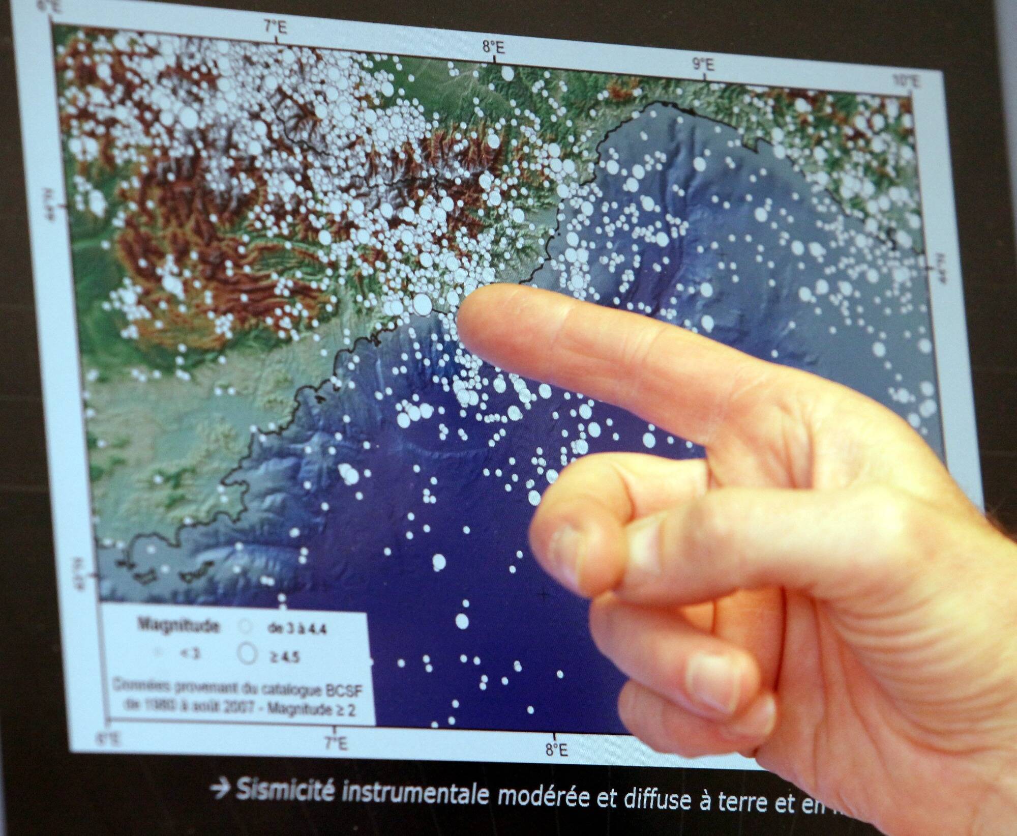 Tremblement de terre dans l'arrière-pays de Nice: voici toutes les zones où la secousse a pu être ressentie
