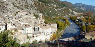 Alerte météo: attention aux crues possibles dans les secteurs d'Entrevaux, de la Vésubie et l'Esteron