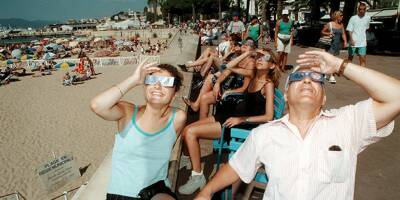 Retour en août 1999 quand les Azuréens contemplaient l'éclipse solaire... et qu'un Varois se brûlait un Sil