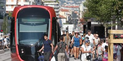 Un accident mettant en cause le tramway avec une trottinette à Nice