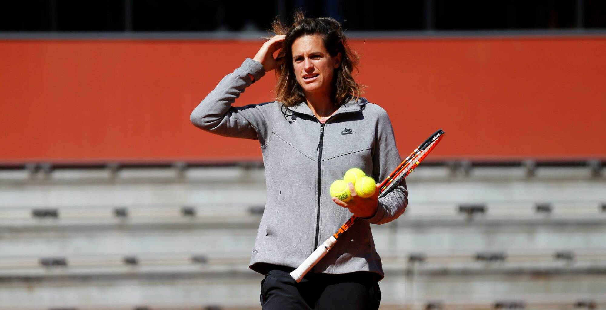 Roland-Garros: Amélie Mauresmo a "des idées" pour éviter les tribunes vides