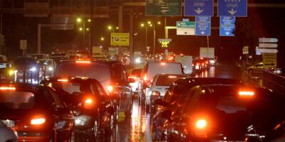 Trois accidents successifs provoquent de forts ralentissements sur l'A8 aux abords de Nice