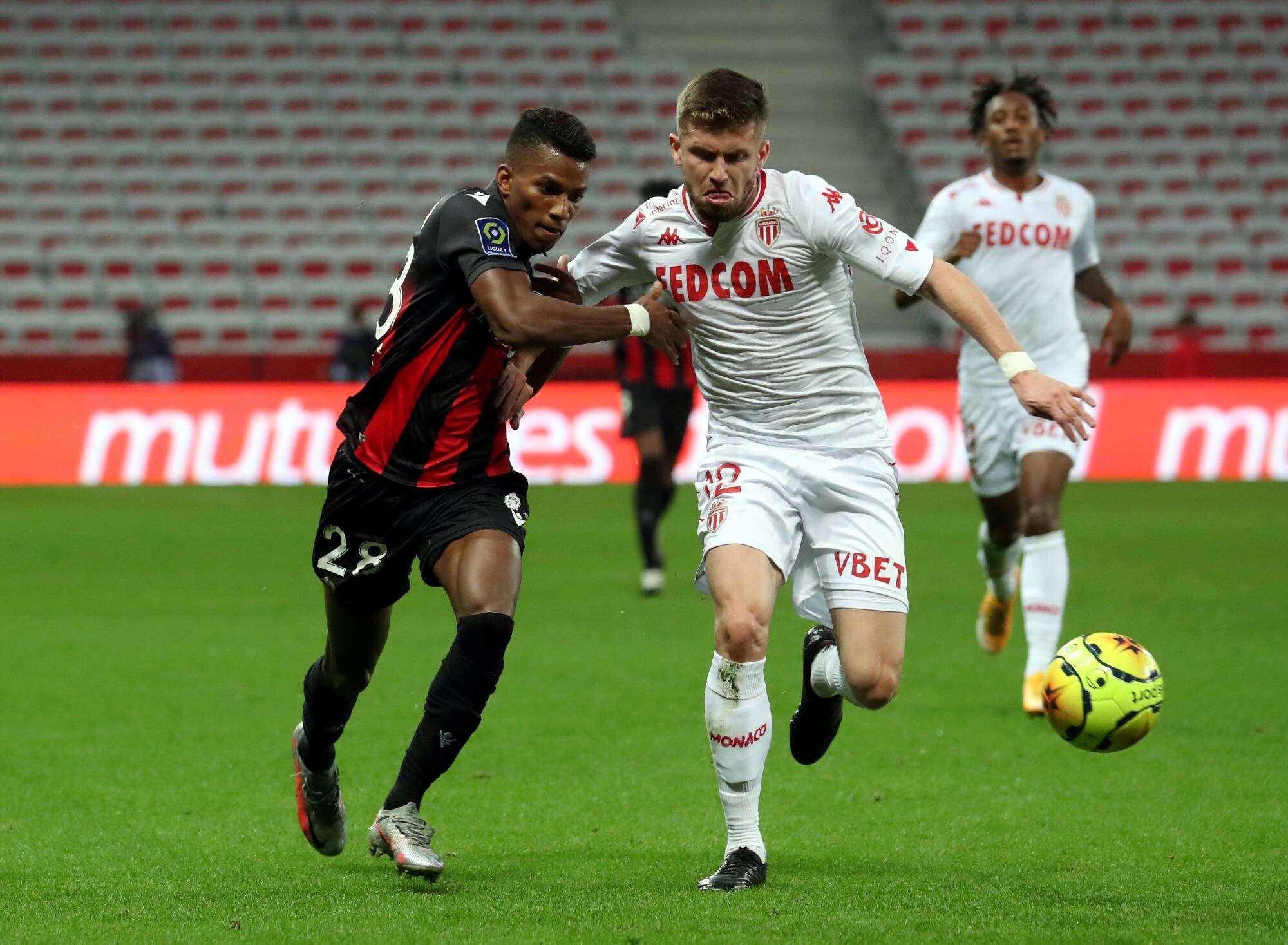 Le onze de départ de l'AS Monaco contre Dijon