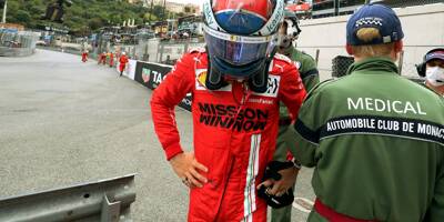 6 photos pour vous montrer le crash de Charles Leclerc juste après avoir réalisé la pole à Monaco