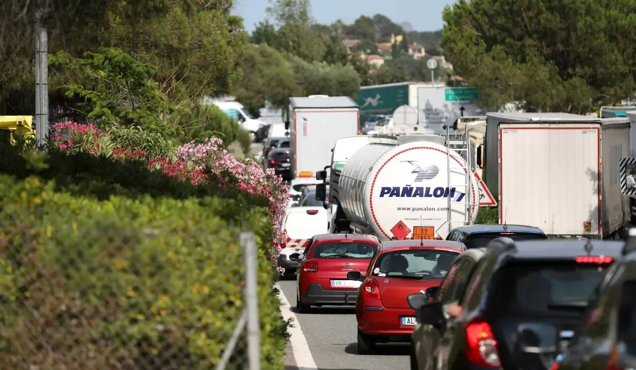 La Circulation Complètement Bloquée Ce Vendredi Matin Sur L'autoroute ...