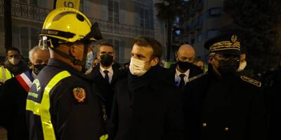 Revivez minute par minute le déplacement d'Emmanuel Macron à Nice et dans la Roya