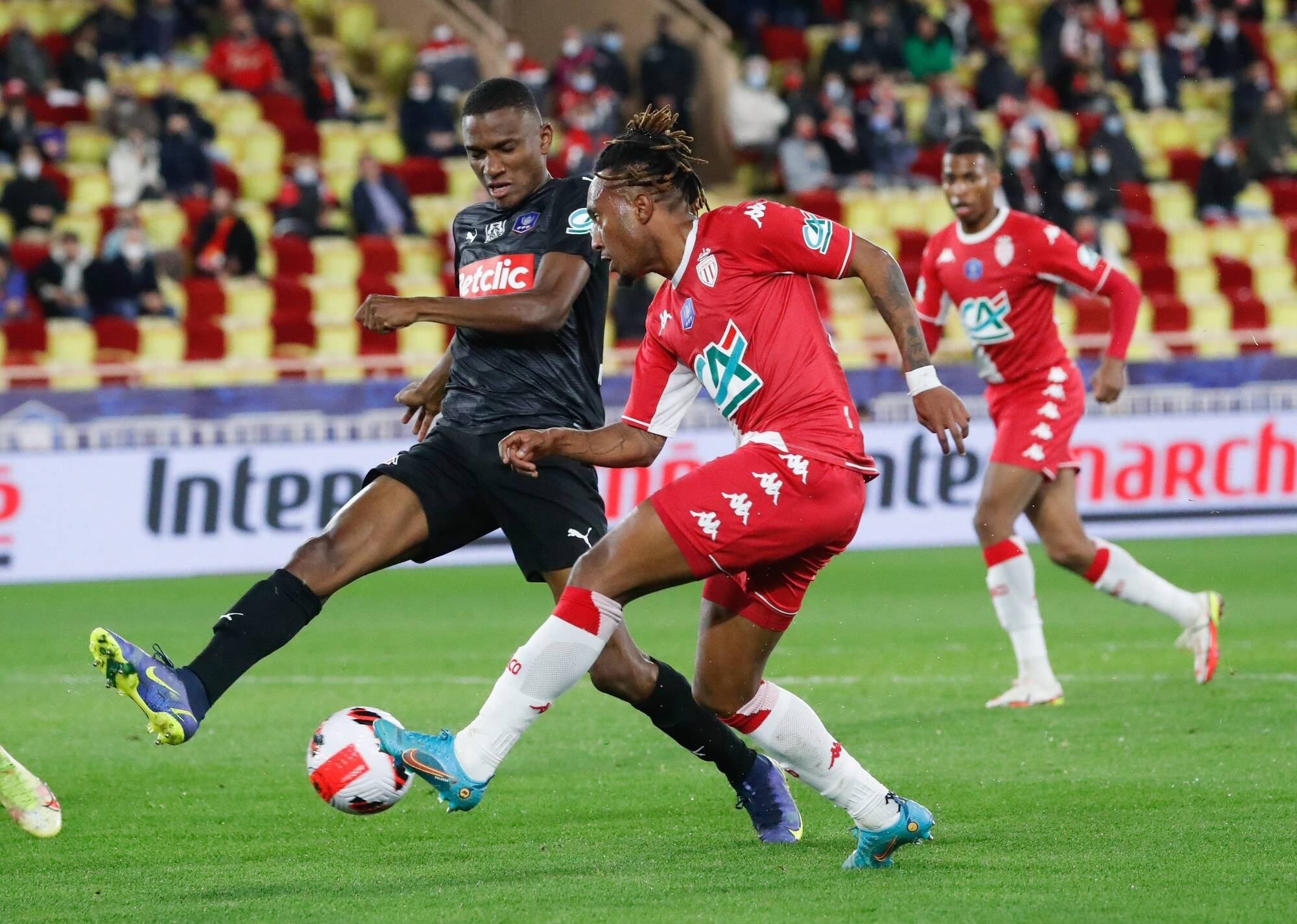 Coupe de France: l'AS Monaco qualifiée pour les demies en battant Amiens 2-0