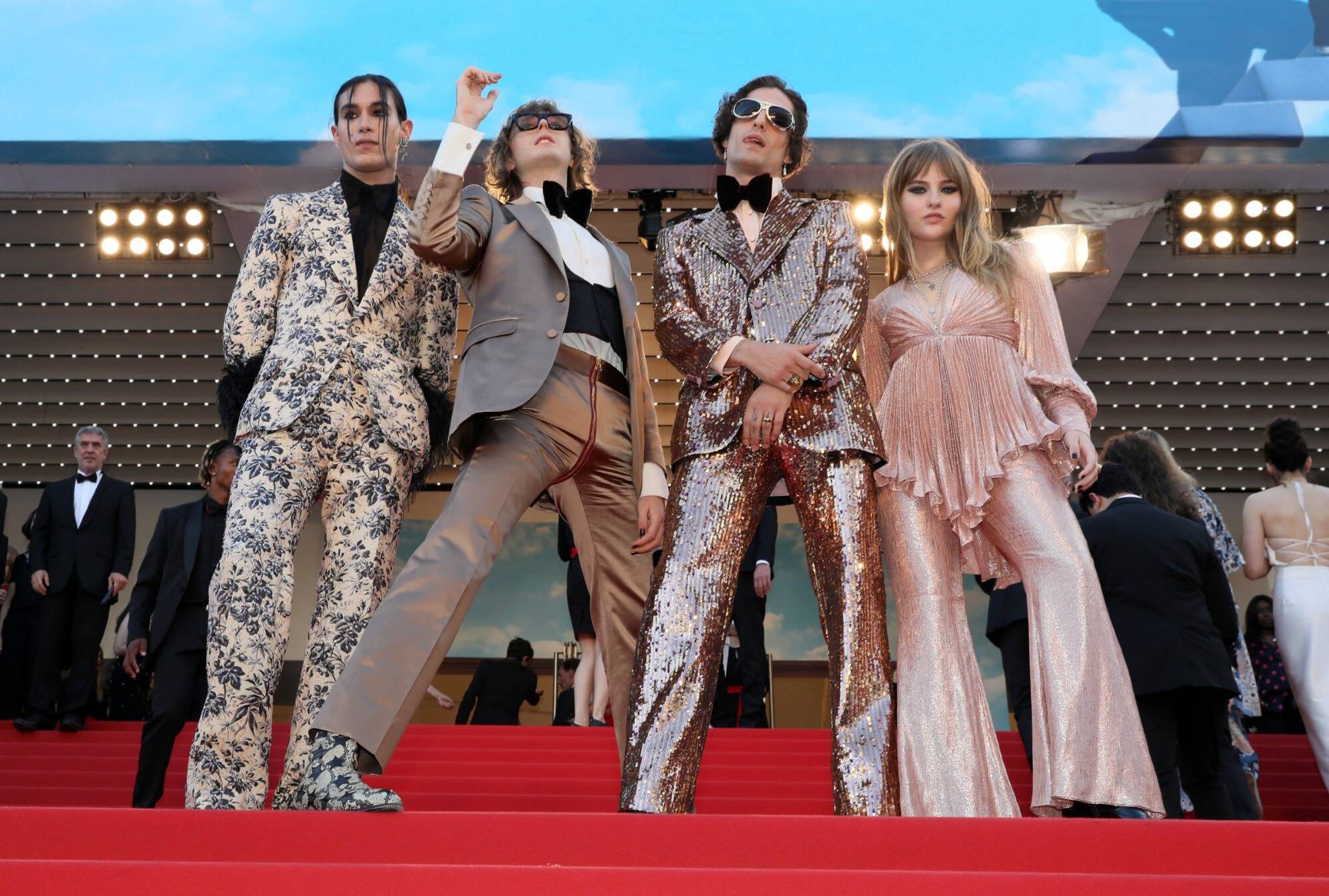 Les italiens de Måneskin, vainqueurs de l'Eurovision 2021 en concert privé ce samedi soir sur le port de Monaco