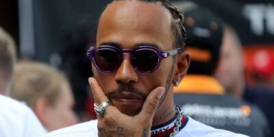 Lewis Hamilton, un conducteur pas très à l'aise sur les routes de la Côte d'Azur