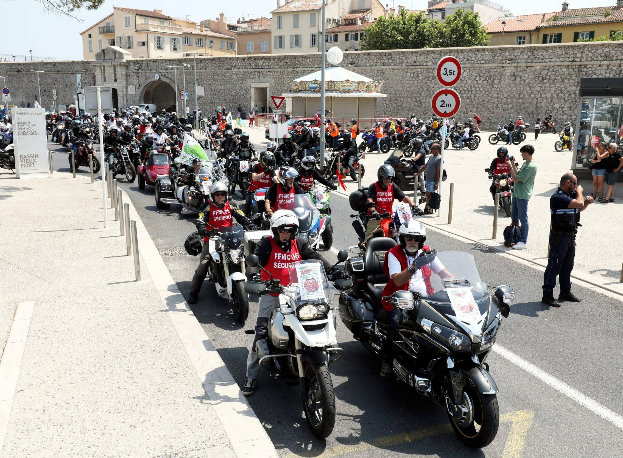 Les motards en colère vont manifester d'Antibes à Nice ce samedi après-midi, mieux vaut éviter le secteur