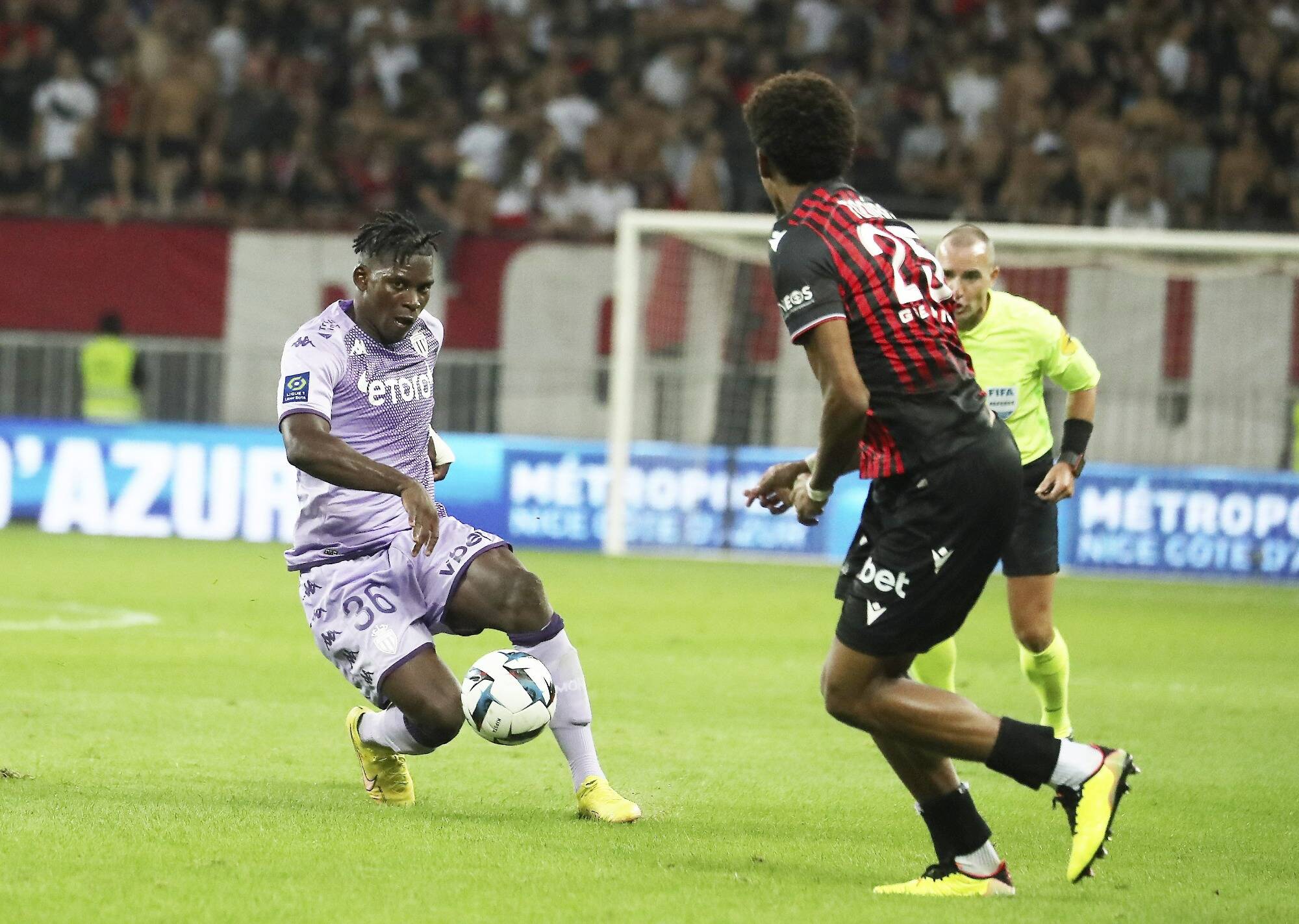 Les onze de l'AS Monaco et de l'OGC Nice pour le derby de la Côte d'Azur