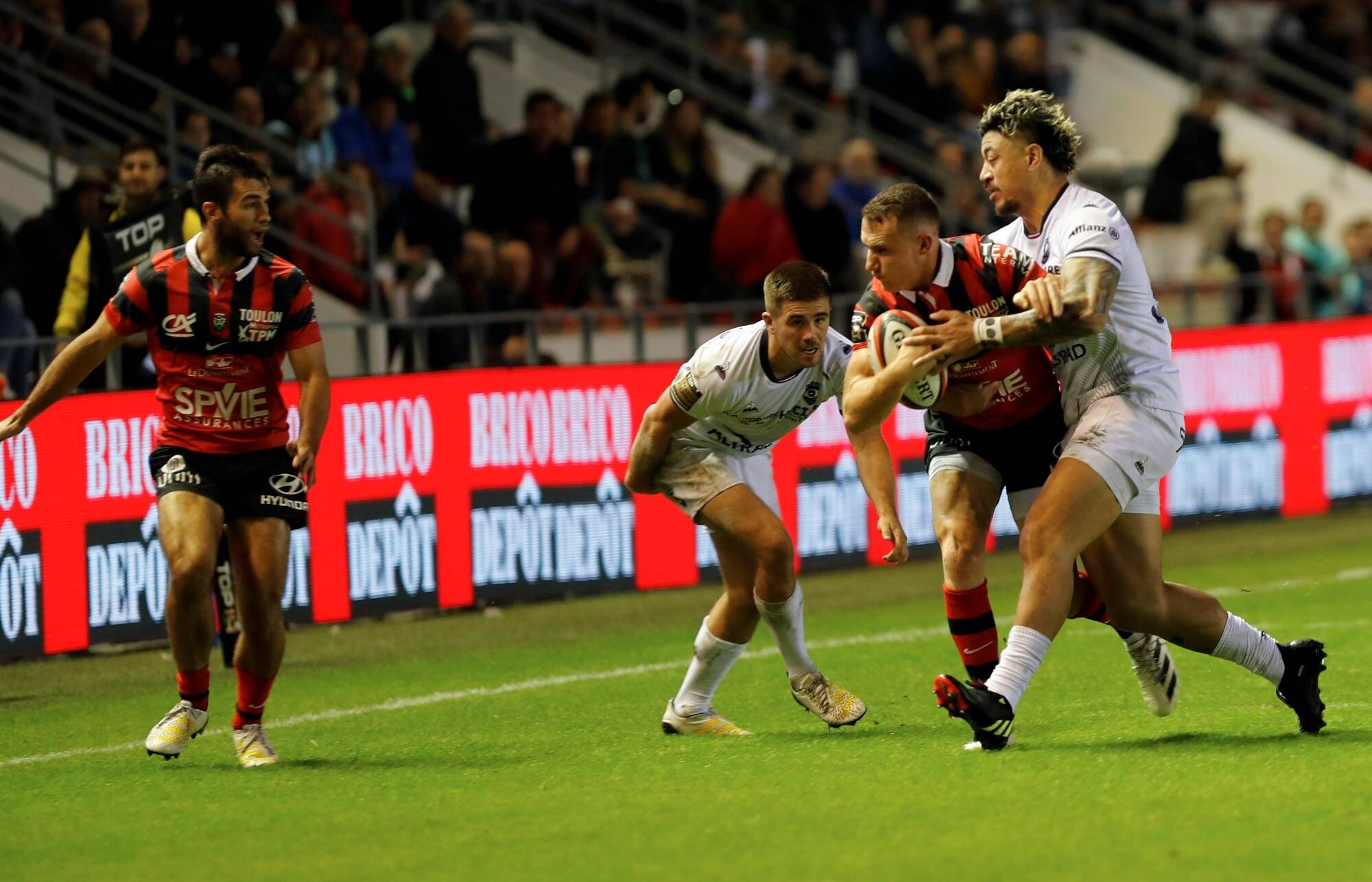 Toulon prend de l'avance sur les Cheetahs (19-0 à la mi-temps)