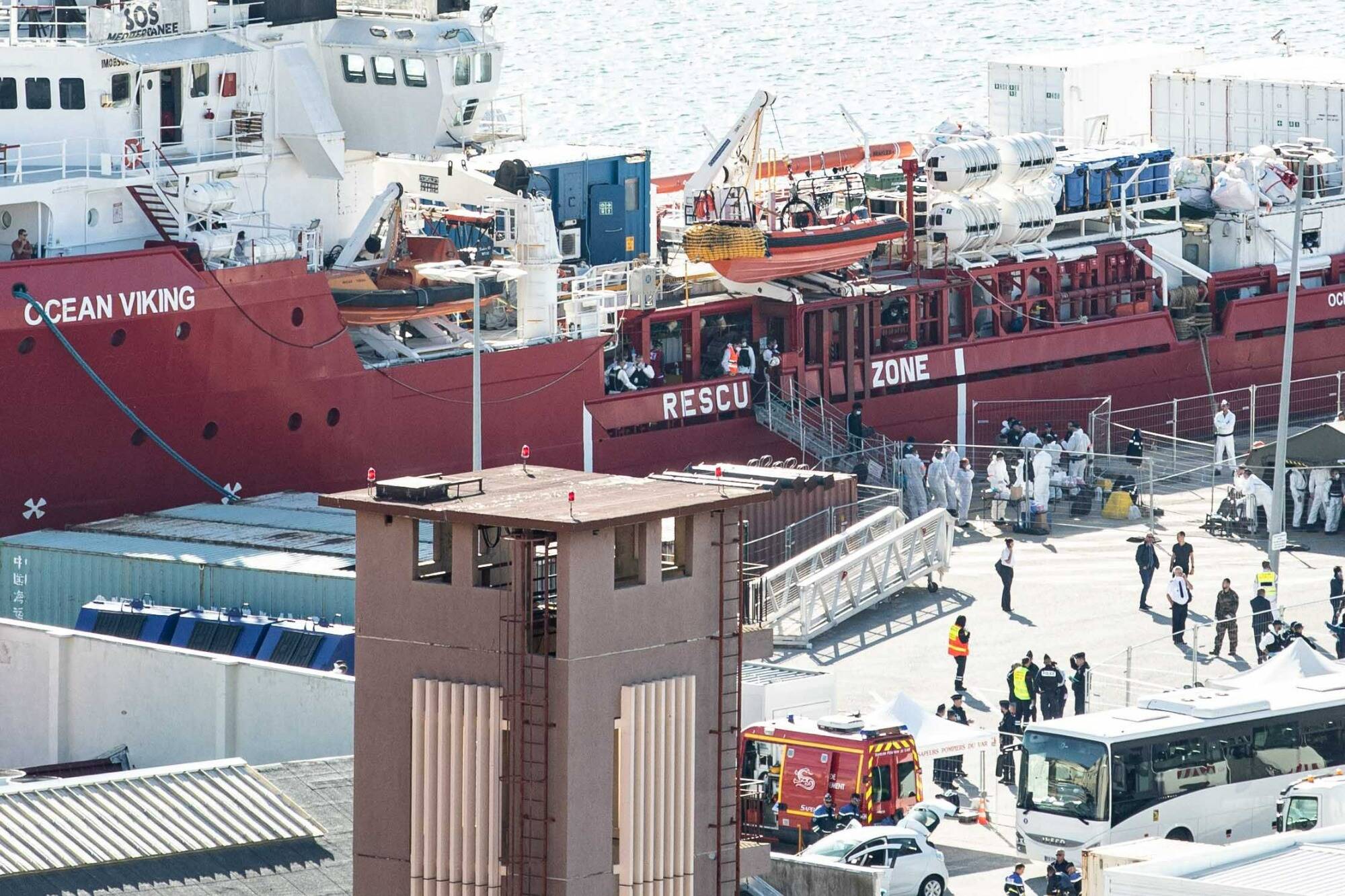 Ocean Viking: plus de la moitié des migrants mineurs pris en charge dans le Var ont fugué