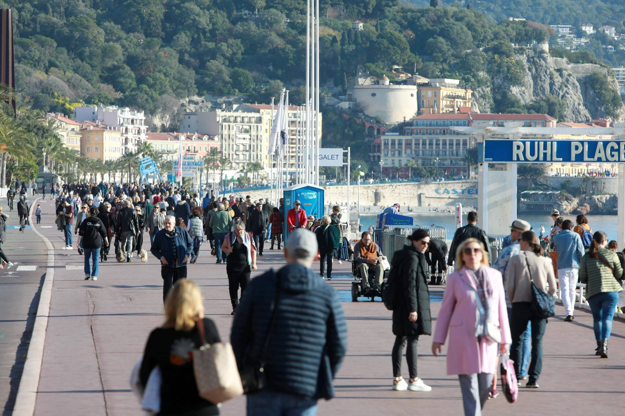 Nice et Cannes font partie des villes où riches et pauvres se mélangent le plus
