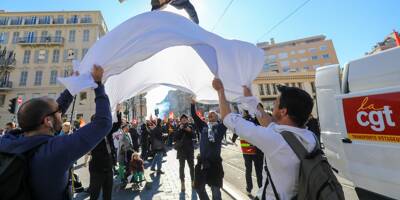 Grève contre la réforme des retraites: un manifestant et un journaliste pris à partie à Nice, la manifestation se poursuit à Toulon... suivez la journée en direct