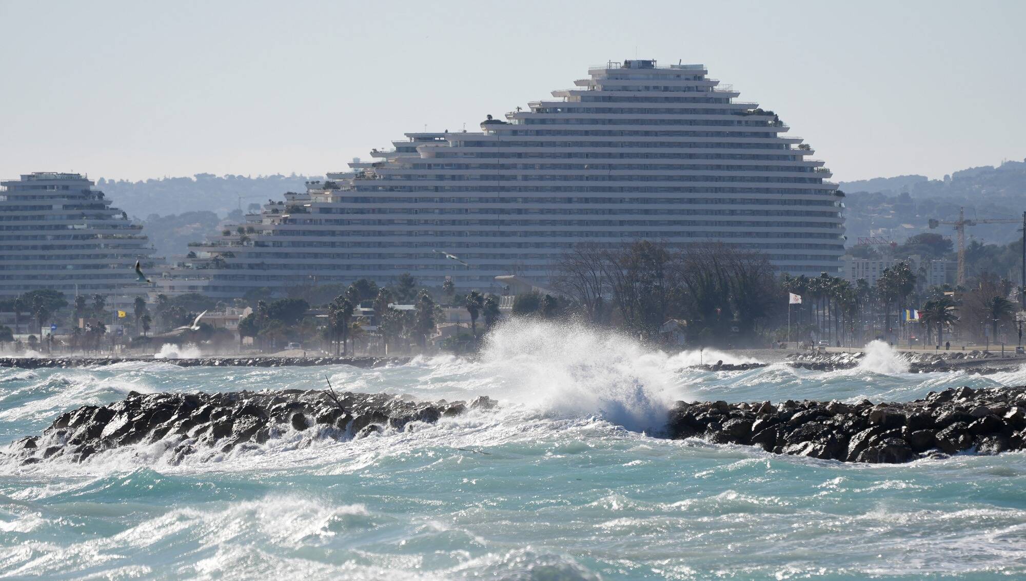 Tempête Larisa dans le Var et les Alpes-Maritimes: 2 blessés légers, 4.000 azuréens privés d'électricité... Revivez notre direct