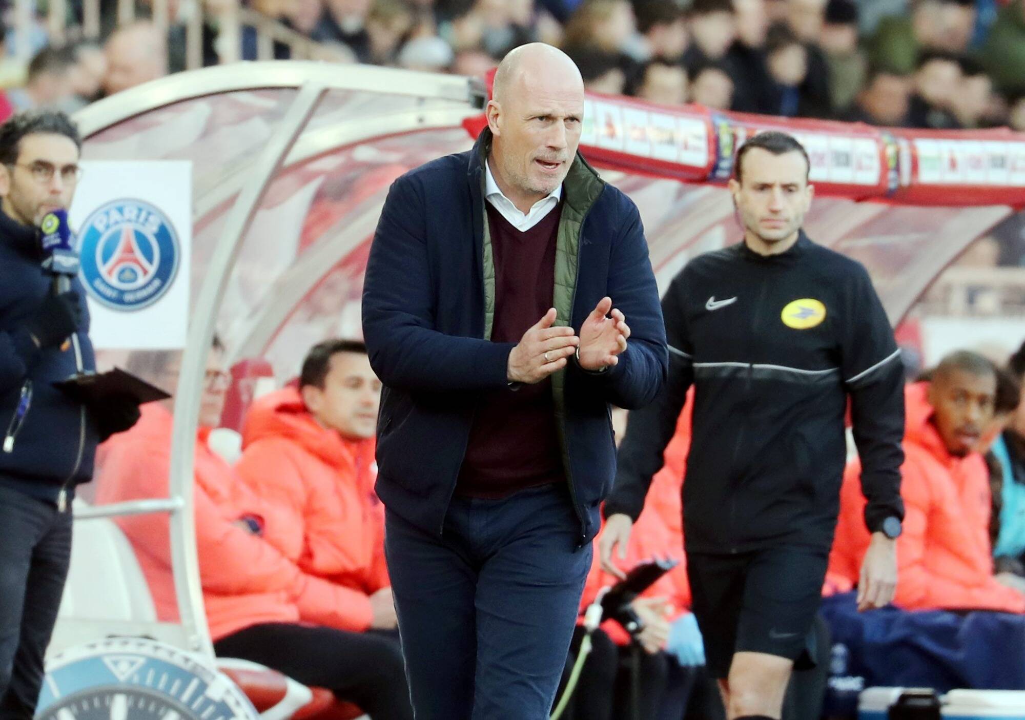 "Le jeu a été très rude", réagit Philippe Clément à la victoire de l'AS Monaco à Ajaccio