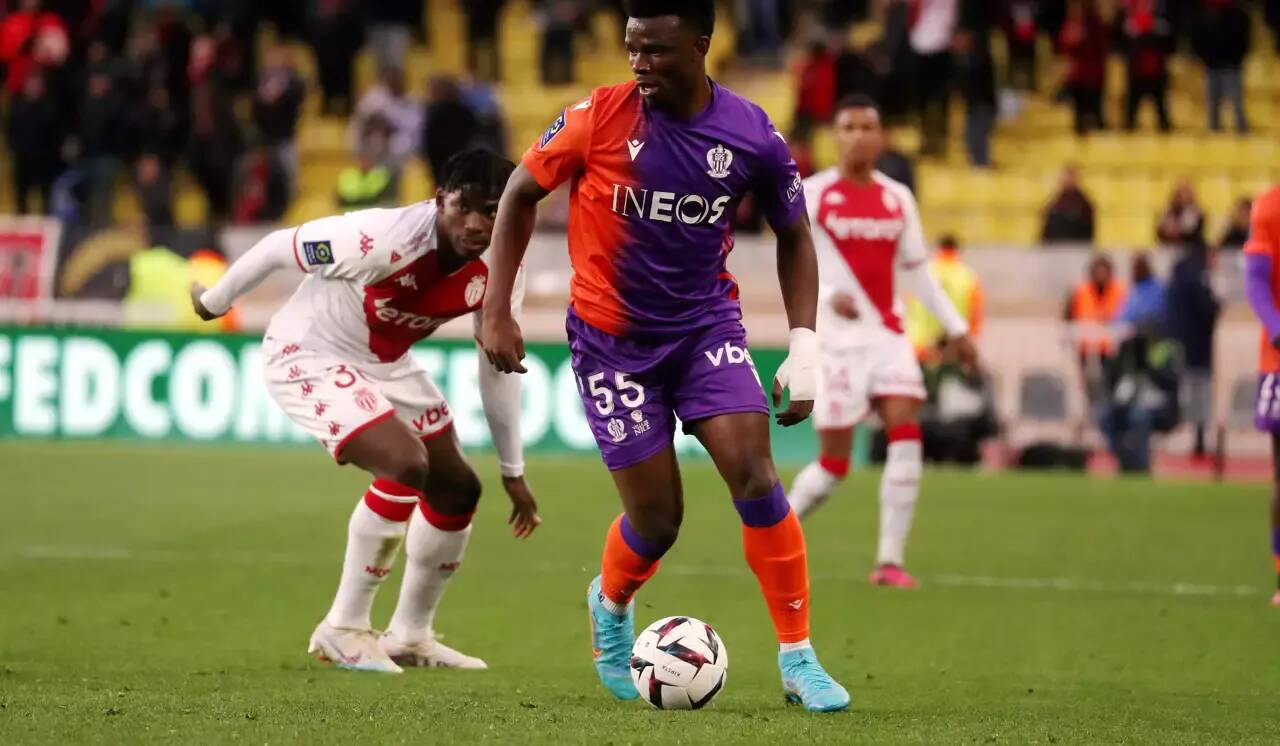 À Rennes, l'OGC Nice avec Ndayishimiye en défense et Claude-Maurice en relayeur